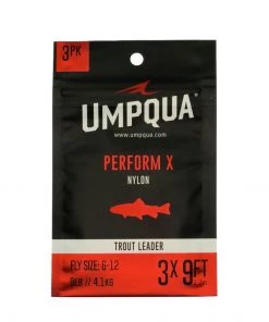 Umpqua Perform X Trout Leader - 3 Pack