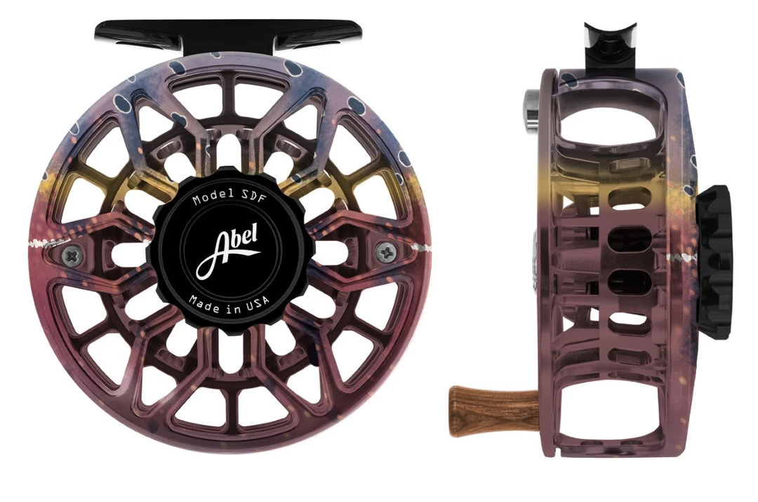 Abel Sdf 4/5 Reel - Ported In Fish Graphics Reels 20 Abel Sdf 4/5 Reel - Ported In Fish Graphics Reels