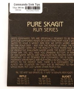 Olympic Peninsula Skagit Tactics Opst Commando Skagit Sink Tips - 12ft Leader