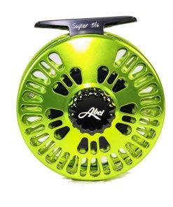 Reels Abel Super 5/6 Reel - Ported In Solid Colors
