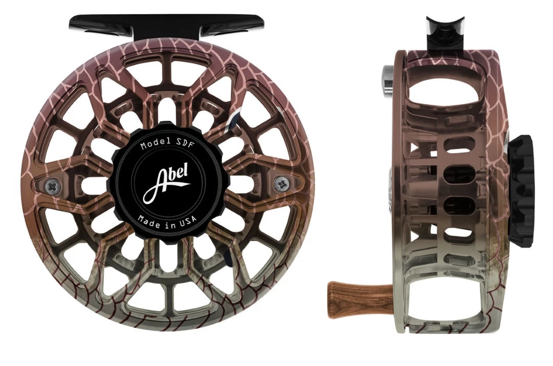 Abel Sdf 4/5 Reel - Ported In Fish Graphics Reels 17 Abel Sdf 4/5 Reel - Ported In Fish Graphics Reels