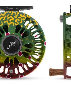 Reels Abel Super 5/6 Reel - Ported In Fish Graphics