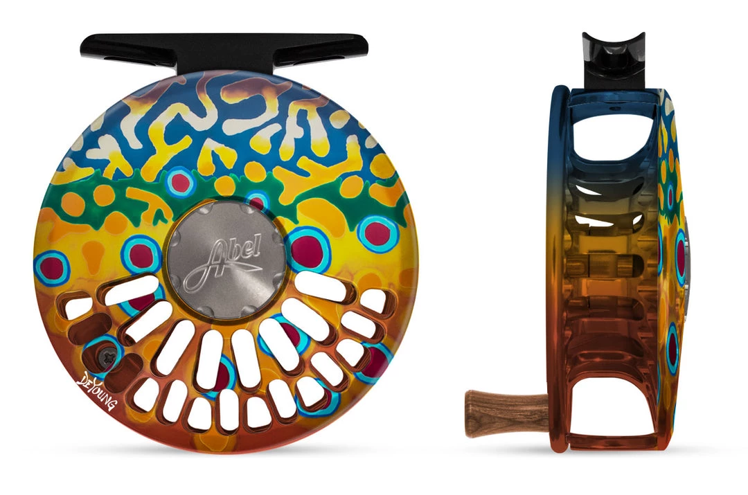 Abel Tr Fly Reel In Fish Graphics 8 Abel Tr Fly Reel In Fish Graphics