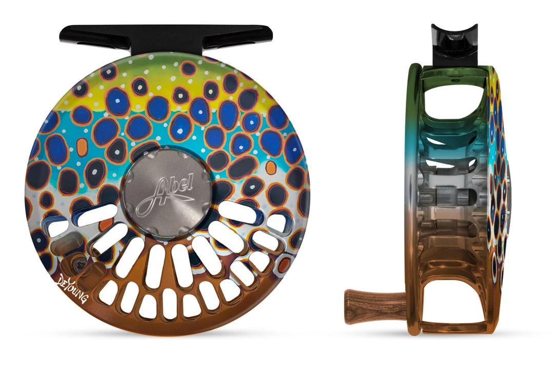 Abel Tr Fly Reel In Fish Graphics 9 Abel Tr Fly Reel In Fish Graphics