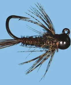 Flies Solitude Tungsten Jig Soft Hackle Pt (Tje120) 6-Pack
