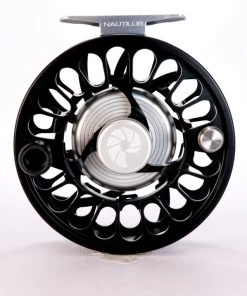 Nautilus Custom Nv-G Fly Reel Black-Silver Reels