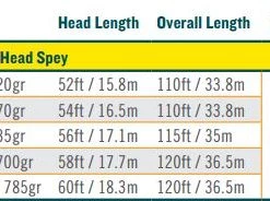 Rio Intouch Mid Head Spey Fly Line