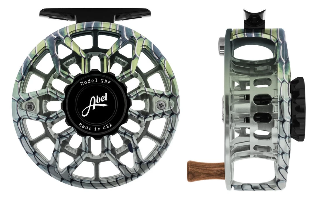Abel Sdf 4/5 Reel - Ported In Fish Graphics Reels 4 Abel Sdf 4/5 Reel - Ported In Fish Graphics Reels