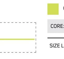 Cortland Hi-Vis-Euro Nymph Braid Core Fly Line