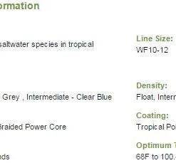 Lines Airflo Super-Dri Ridge Tropical Tarpon Floating - Closeout