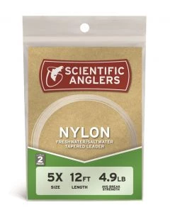 Scientific Anglers Nylon Leader - 9' - 2 Pack - Closeout