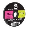 Cortland Indicator Mono Leader Tri-Color 50 Ft 2 Cortland Indicator Mono Leader Tri-Color 50 Ft