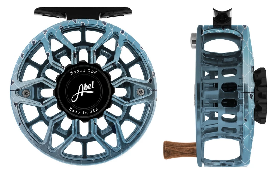 Abel Sdf 4/5 Reel - Ported In Fish Graphics Reels 3 Abel Sdf 4/5 Reel - Ported In Fish Graphics Reels