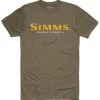 Simms Men's Logo Tee 1 Simms Men's Logo Tee
