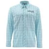 Simms Men'S Stone Cold L/S Shirt Sfs Logo