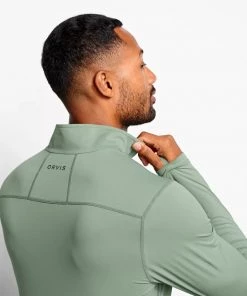 Orvis Men'S Sun Defense Quarter-Zip Clothing 11 Orvis Men'S Sun Defense Quarter-Zip Clothing