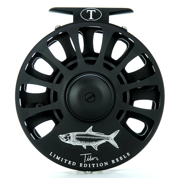 Reels Tibor Limited Edition Signature 9/10 Tarpon - Matte Black 3 Reels Tibor Limited Edition Signature 9/10 Tarpon - Matte Black
