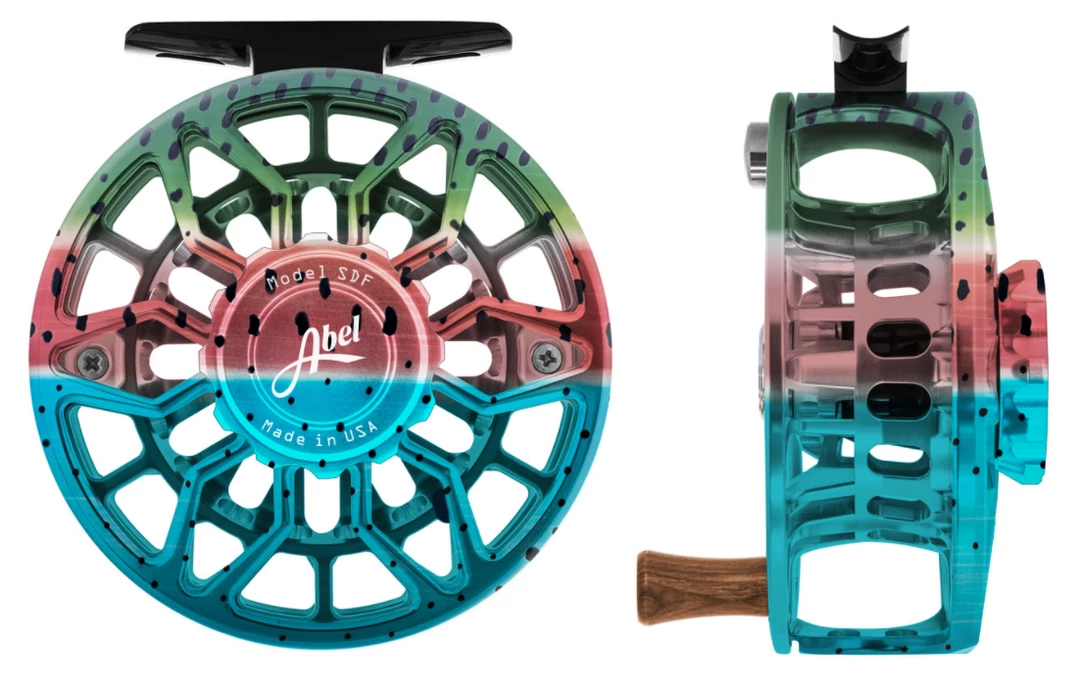 Abel Sdf 4/5 Reel - Ported In Fish Graphics Reels 16 Abel Sdf 4/5 Reel - Ported In Fish Graphics Reels