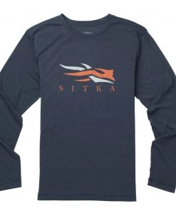 Sitka Gear L/S Logo Tee - Closeout Clothing