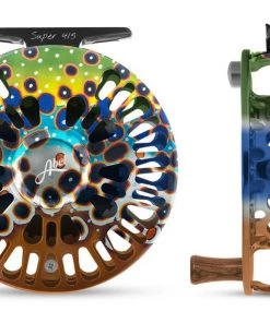 Abel Super 4/5 Reel - Ported In Fish Graphics Reels