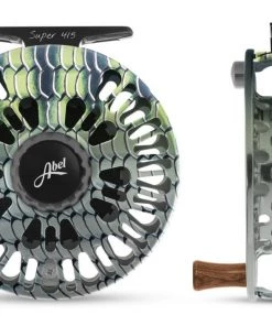 Abel Super 4/5 Reel - Ported In Fish Graphics Reels