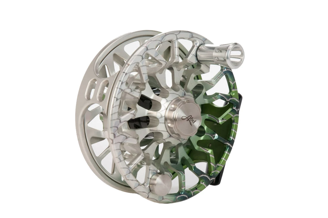 Abel Sds Ported Fly Reel In Fish Graphics Reels 7 Abel Sds Ported Fly Reel In Fish Graphics Reels