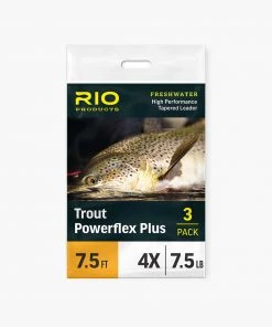Rio Powerflex Plus Leader 7.5ft - 3 Pack