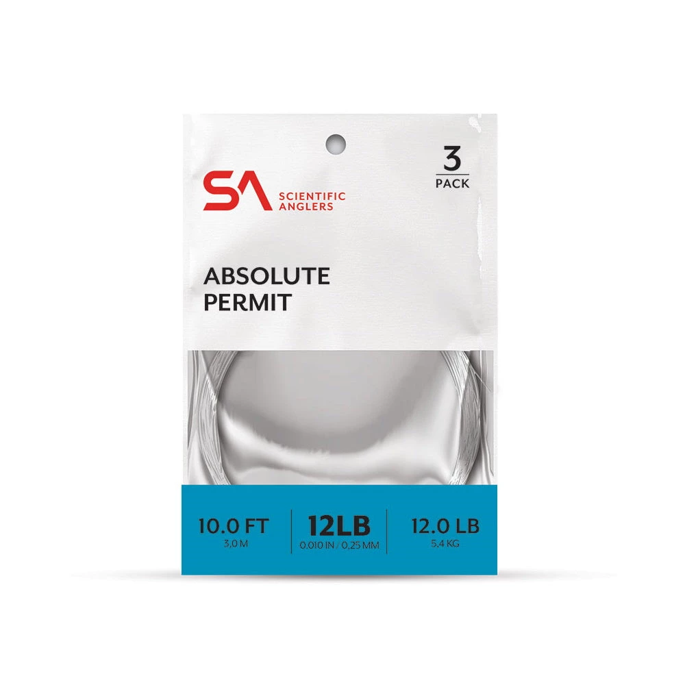 Scientific Anglers Absolute Permit Leader - 3 Pack 3 Scientific Anglers Absolute Permit Leader - 3 Pack