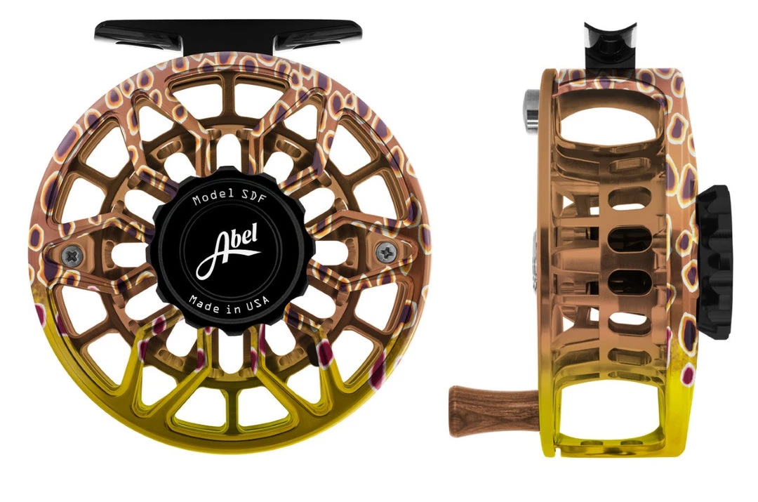 Abel Sdf 4/5 Reel - Ported In Fish Graphics Reels 6 Abel Sdf 4/5 Reel - Ported In Fish Graphics Reels